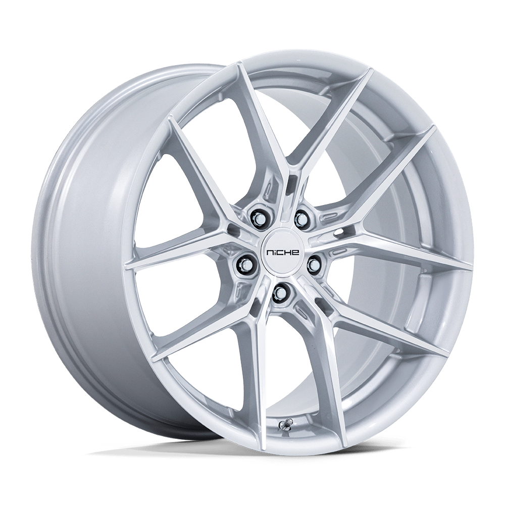 Niche 1PC NC279 PRODIGY 5 SILVER WITH MACHINED FACE 20X9.5