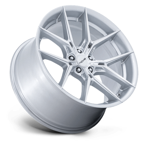 Niche 1PC NC279 PRODIGY 5 SILVER WITH MACHINED FACE 22X9