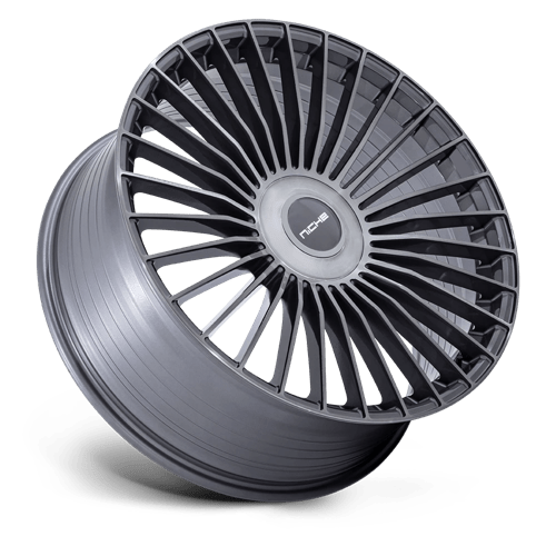 Niche 1PC NC282 SERENE GLOSS TITANIUM BRUSHED 22X10