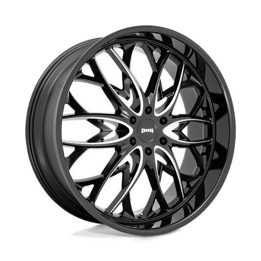 DUB 1PC S263 OG GLOSS BLACK MILLED 26X10
