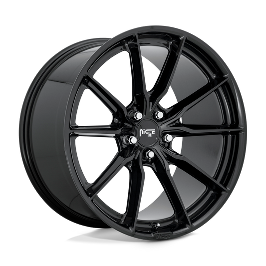 Niche 1PC M240 RAINIER GLOSS BLACK 22X10.5