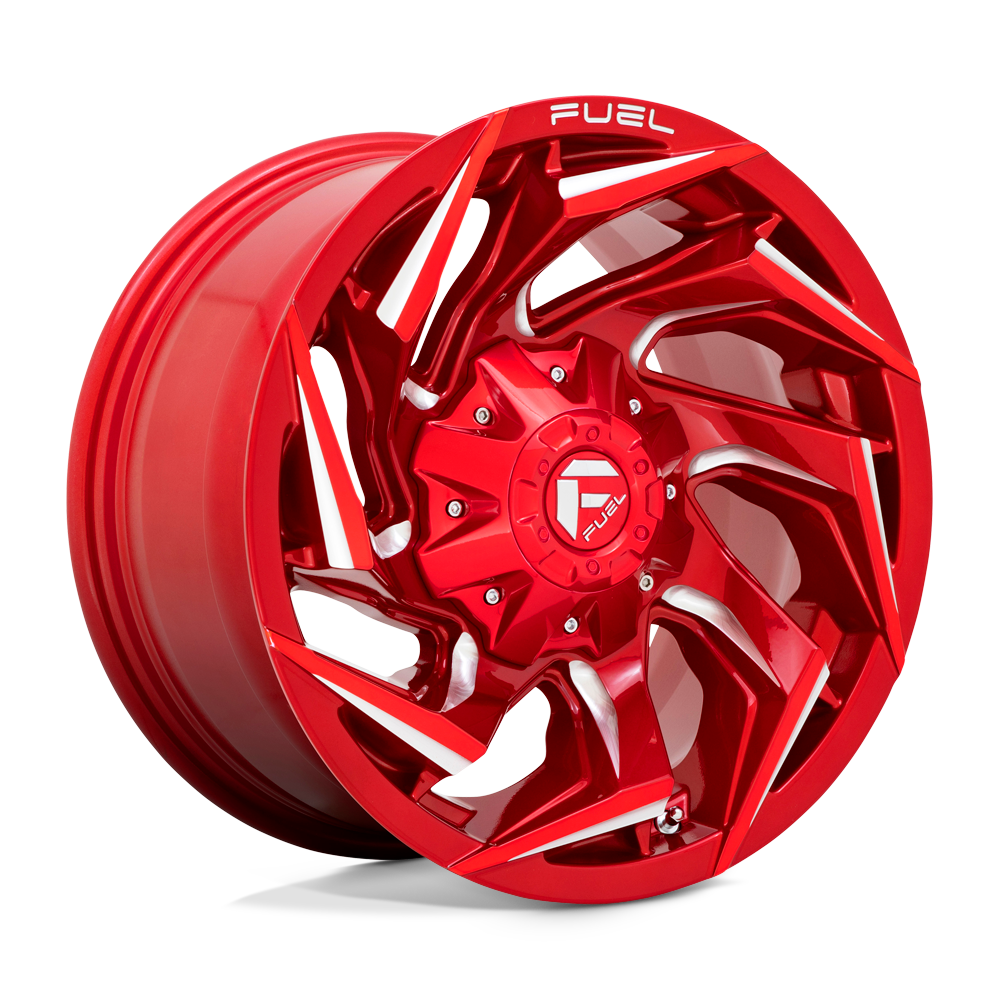 Fuel 1PC D754 REACTION CANDY RED MILLED 20X10