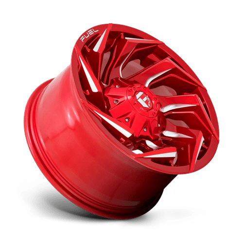 Fuel 1PC D754 REACTION CANDY RED MILLED 20X10
