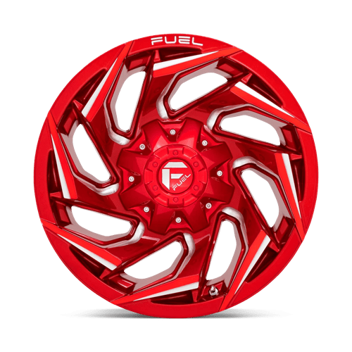 Fuel 1PC D754 REACTION CANDY RED MILLED 20X10