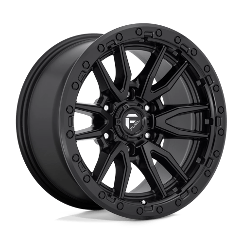 Fuel 1PC D679 REBEL MATTE BLACK 20X9
