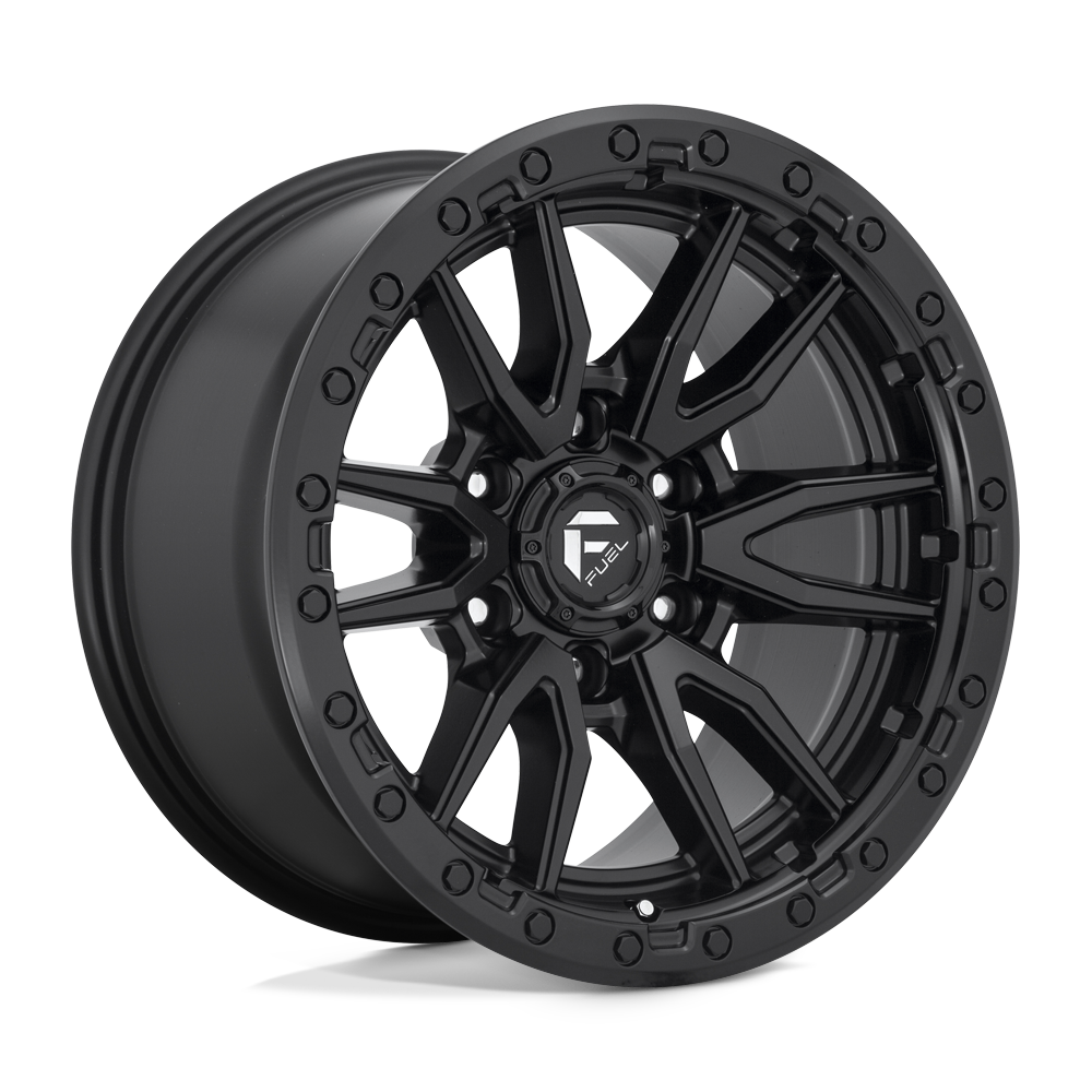 Fuel 1PC D679 REBEL MATTE BLACK 20X9