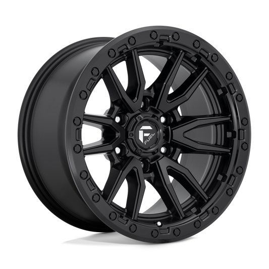 Fuel 1PC D679 REBEL MATTE BLACK 20X9