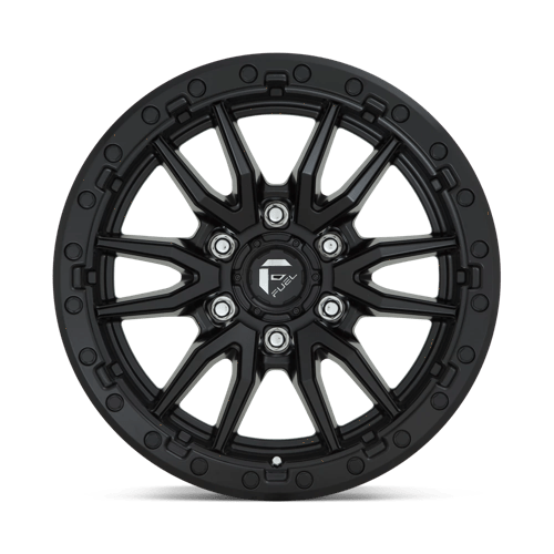 Fuel 1PC D679 REBEL MATTE BLACK 20X9