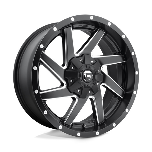 Fuel 1PC D594 RENEGADE MATTE BLACK MILLED 20X10