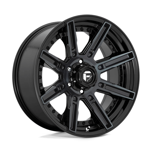 Fuel 1PC D708 ROGUE GLOSS MACHINED DOUBLE DARK TINT 20X9