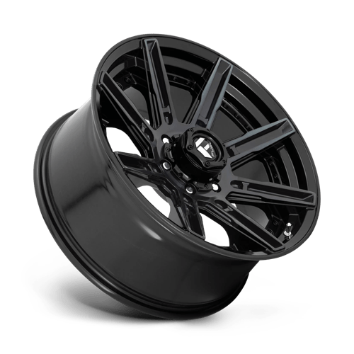 Fuel 1PC D708 ROGUE GLOSS MACHINED DOUBLE DARK TINT 20X9