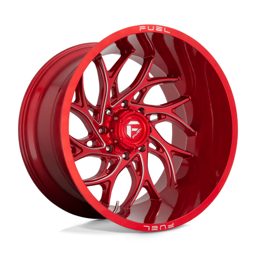 Fuel 1PC D742 RUNNER CANDY RED MILLED 26X14