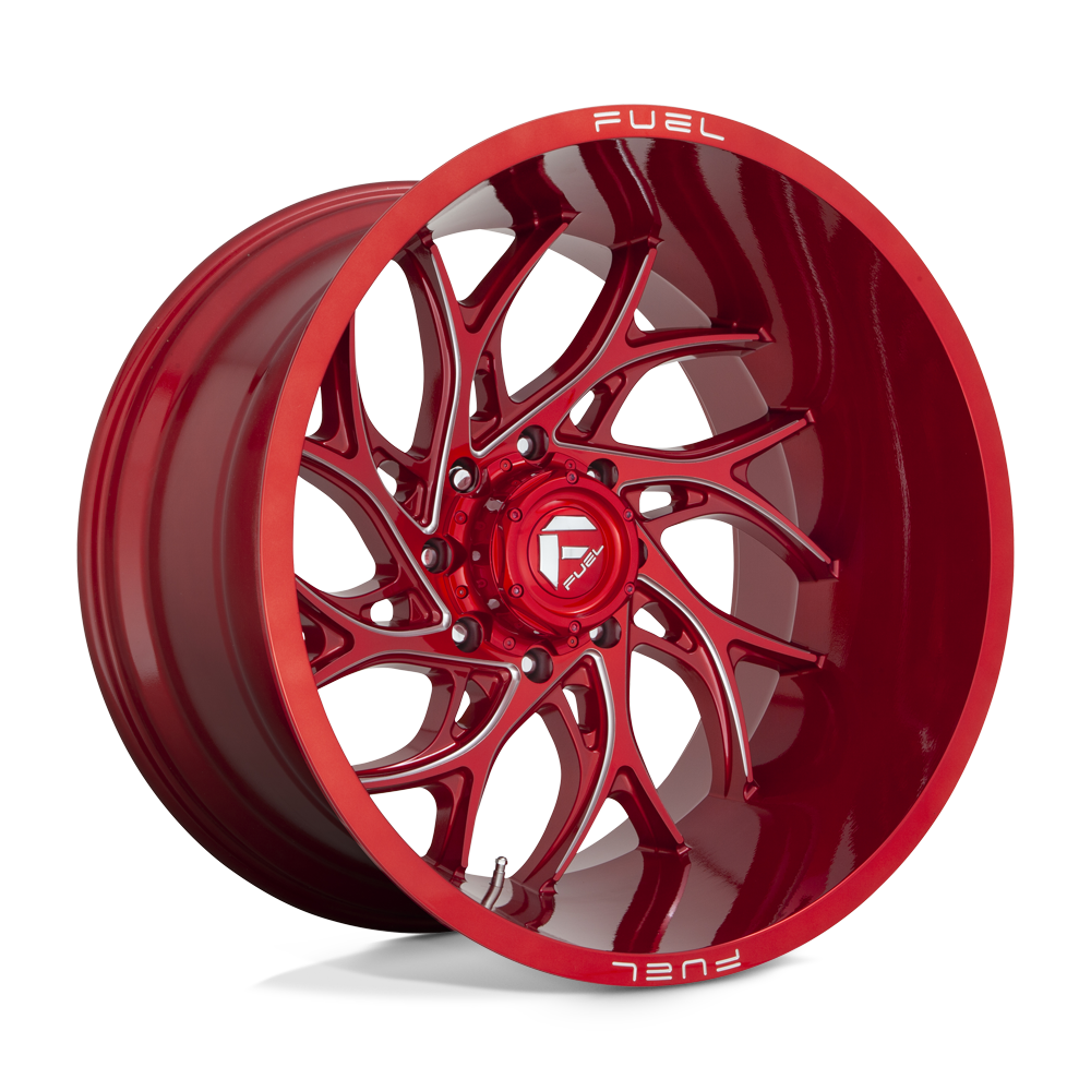 Fuel 1PC D742 RUNNER CANDY RED MILLED 26X14