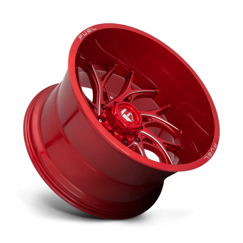 Fuel 1PC D742 RUNNER CANDY RED MILLED 26X14