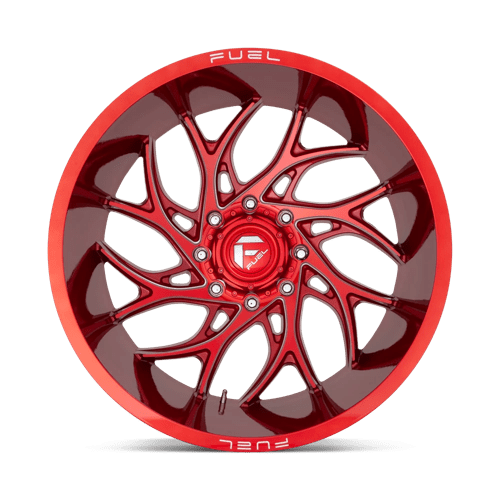 Fuel 1PC D742 RUNNER CANDY RED MILLED 26X14