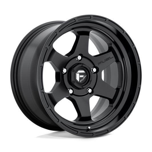 Fuel 1PC D664 SHOK MATTE BLACK 20X9