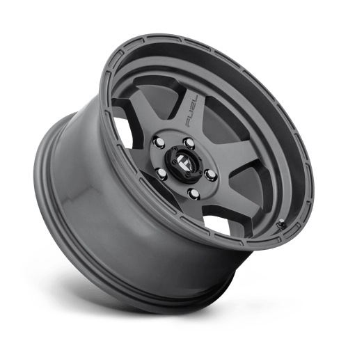 Fuel 1PC D665 SHOK MATTE ANTHRACITE 17X9