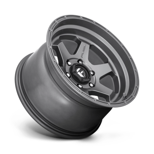 Fuel 1PC D665 SHOK MATTE ANTHRACITE 17X10