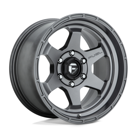 Fuel 1PC D665 SHOK MATTE ANTHRACITE 20X9