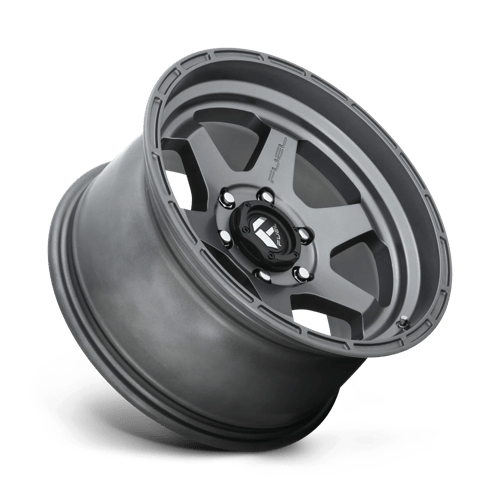 Fuel 1PC D665 SHOK MATTE ANTHRACITE 17X10