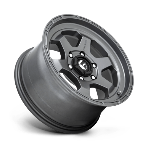 Fuel 1PC D665 SHOK MATTE ANTHRACITE 17X9