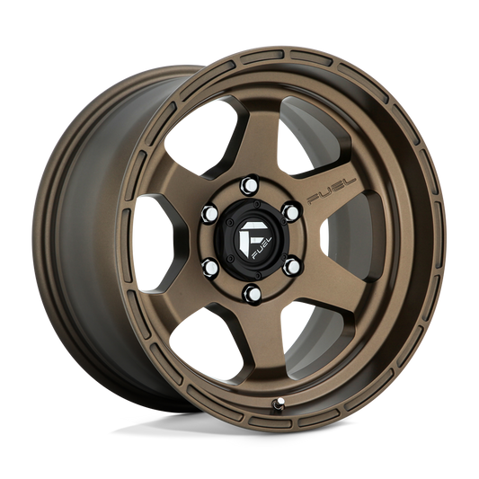 Fuel 1PC D666 SHOK MATTE BRONZE 17X10