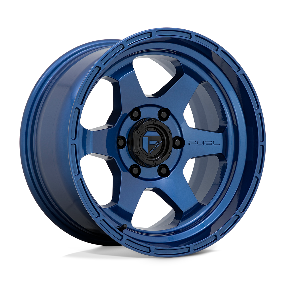Fuel 1PC D739 SHOK DARK BLUE 17X9