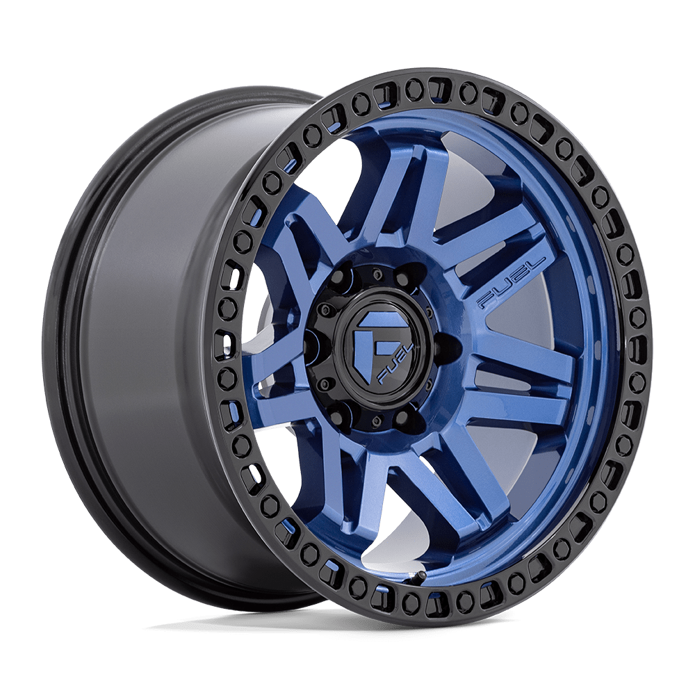 Fuel 1PC D813 SYNDICATE DARK BLUE WITH BLACK RING 17X9