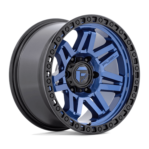 Fuel 1PC D813 SYNDICATE DARK BLUE WITH BLACK RING 17X9