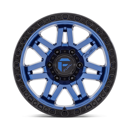 Fuel 1PC D813 SYNDICATE DARK BLUE WITH BLACK RING 17X9