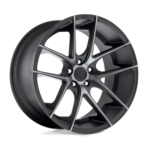 Niche 1PC M130 TARGA MATTE BLACK DOUBLE DARK TINT 20X10