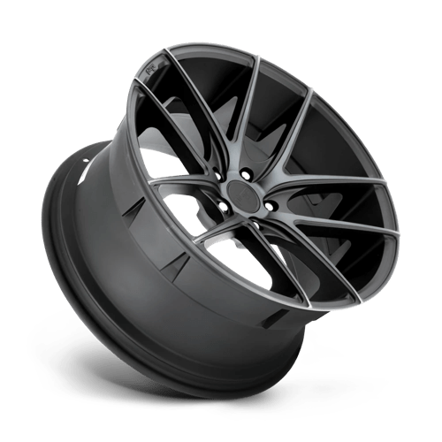 Niche 1PC M130 TARGA MATTE BLACK DOUBLE DARK TINT 20X10