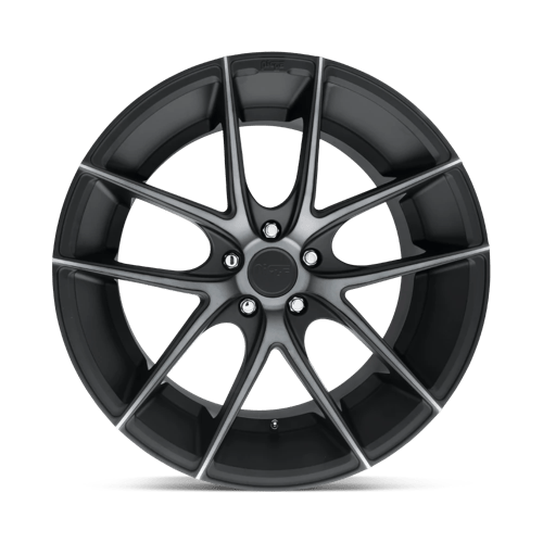 Niche 1PC M130 TARGA MATTE BLACK DOUBLE DARK TINT 20X10