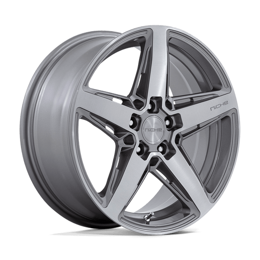 Niche 1PC M270 TERAMO ANTHRACITE BRUSHED FACE TINT CLEAR 18X8