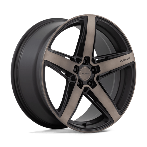Niche 1PC M271 TERAMO MATTE BLACK WITH DOUBLE DARK TINT FACE 20X9