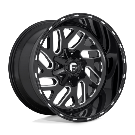 Fuel 1PC D581 TRITON GLOSS BLACK MILLED 20X9
