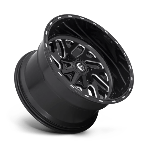 Fuel 1PC D581 TRITON GLOSS BLACK MILLED 18X9