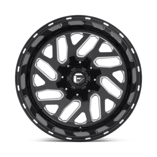 Fuel 1PC D581 TRITON GLOSS BLACK MILLED 18X9