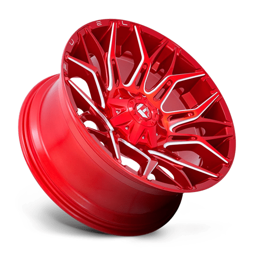 Fuel 1PC D771 TWITCH CANDY RED MILLED 22X10