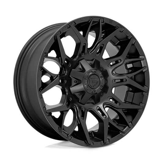 Fuel 1PC D772 TWITCH BLACKOUT 22X10