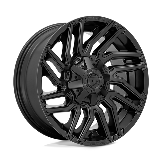 Fuel 1PC D775 TYPHOON MATTE BLACK 22X10