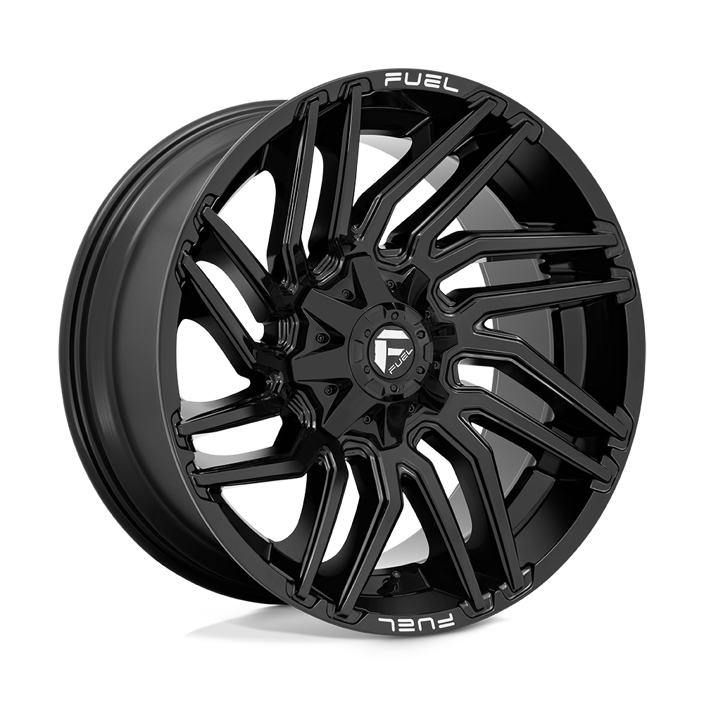 Fuel 1PC D776 TYPHOON GLOSS BLACK 22X10