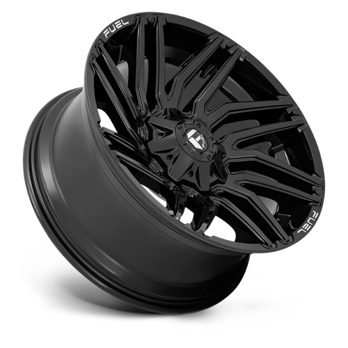 Fuel 1PC D776 TYPHOON GLOSS BLACK 22X10