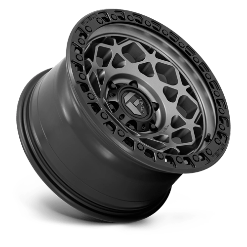 Fuel 1PC D784 UNIT GUNMETAL WITH MATTE BLACK RING 17X9