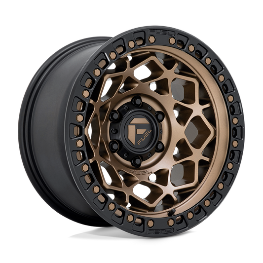 Fuel 1PC D785 UNIT BRONZE WITH MATTE BLACK RING 17X9