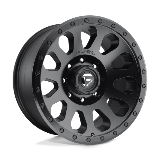 Fuel 1PC D579 VECTOR MATTE BLACK 20X10