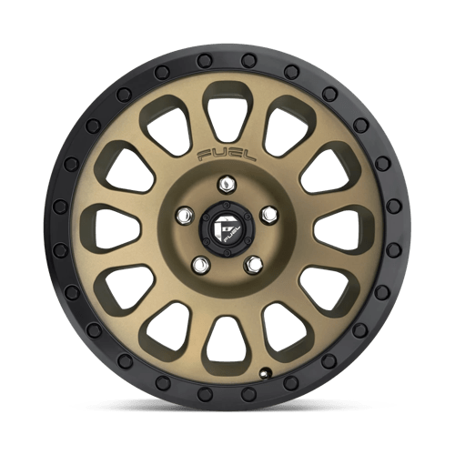Fuel 1PC D600 VECTOR MATTE BRONZE BLACK BEAD RING 17X9