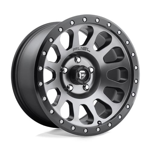 Fuel 1PC D601 VECTOR MATTE GUN METAL BLACK BEAD RING 20X10