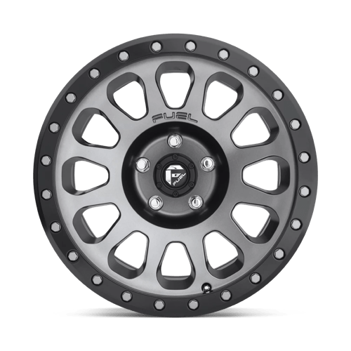 Fuel 1PC D601 VECTOR MATTE GUN METAL BLACK BEAD RING 20X10