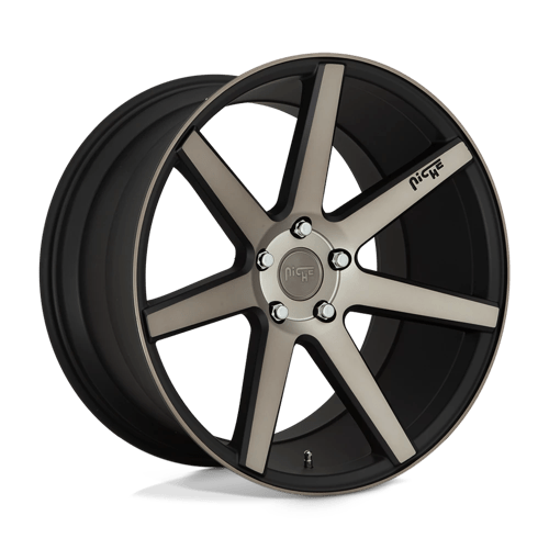 Niche 1PC M150 VERONA MATTE BLACK MACHINED 20X10.5